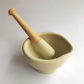 Porcelain Mortar and Pestle Set